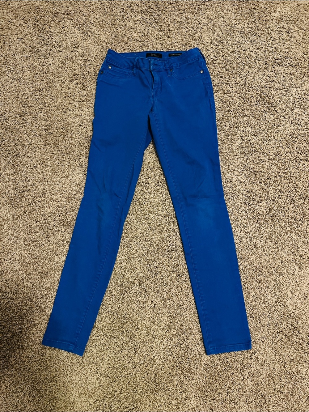 Jessica Simpson Bright Blue Skinny Jeans
